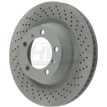 Disque de frein SHW Performance PRR39914 arrière ventilé hautement carbonisé Ø330mm épaisseur 28mm pour Porsche 911