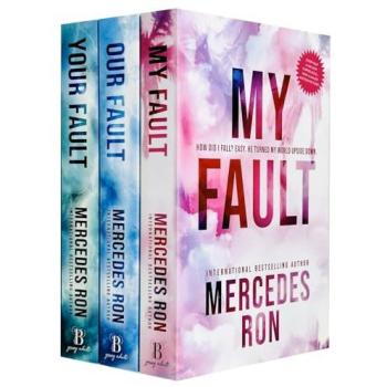 Bloom Books ltd Culpable Series 3 Books Collection Set by Mercedes Ron (My Fault, Your Fault, Our Fault)