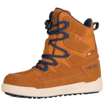 Trollkids Winter Boots Finnmark Cognac
