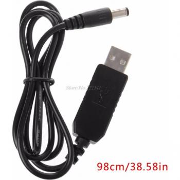 USB 5V-8,4V Kabel für Fahrrad LED Kopflicht 18650 Batterie Pack