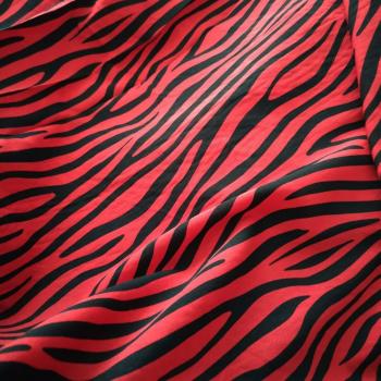 Tela de gasa transpirable cebra, material de cosplay, 1 yarda