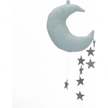 Accesorios fotográficos para bebés: almohada luna y estrella