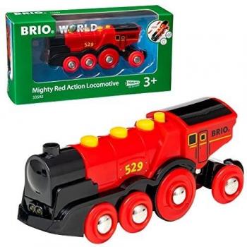 BRIO 33592 Mighty Red Action Locomotive