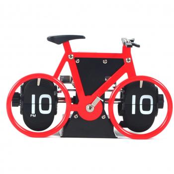 Horloge à Vélos Retro Flip Down