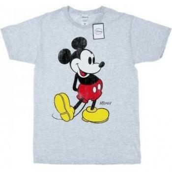 Disney Herren T-Shirt Mickey Mouse Classic XXL in Weiß