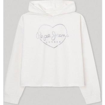 Pepe Jeans Elicia Summer Hoodie – Mousse White, Female 12 Yrs