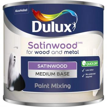 Dulux Medium Satinwood Base, 500ml Colour Blend