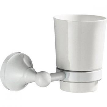 Soporte Individual para Taza de Baño Blanco