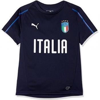 PUMA Kindergeschäft FIGC Italia Trainingstop SS Junior Power Blue 176