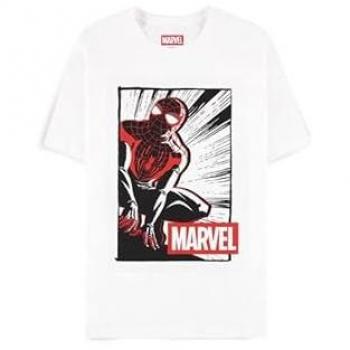 Spider-Man Logo Shirt per Uomo – bianco – S‑XXL
