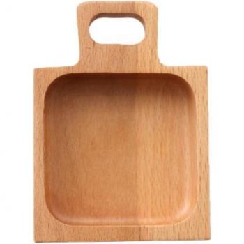 Wooden Tea Plate