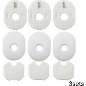 3-Pack Foam & Felt Filters for Shark Rocket Vacuum