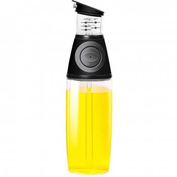 Drip-Free Oil and Vinegar Dispenser, 500ml/250ml Glass Bottle
