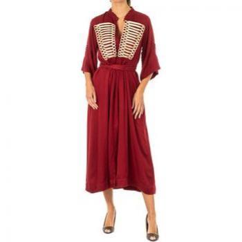 La Martina Kleid mit Mandarinkragen