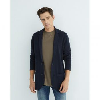 Armani Exchange Herren Pulloverjacke Blau L