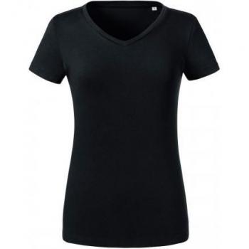 T-shirt à manches courtes bio pour femmes Russell