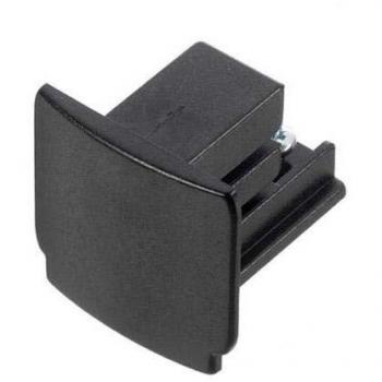 Tapa final LEDBOX para carril trifásico negro