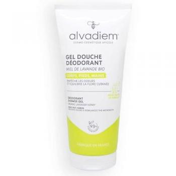 Gel Antitranspirante Alvadiem con Miel y Aroma de Lavanda 200 ml