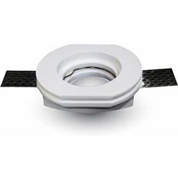 Support Spot Plâtre Rond V-Tac GU10 100 mm