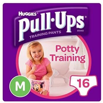 Huggies Pull‑Ups All‑Day Potty Wear – Female, 10‑18 kg