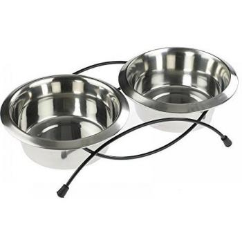 Classic 2‑Bowl Wire Tabletop