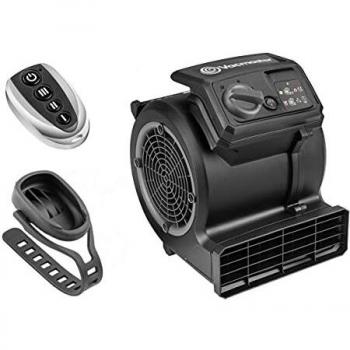 Vacmaster Vitesse Max – Ventilateur de gym au sol, séchage de tapis, contrôle à distance