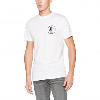 Vans Yusuke Skater Death T-Shirt Homme Blanc Medium