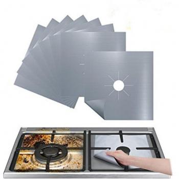 4PCS Reusable Stovetop Liner Pads