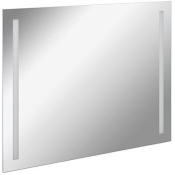 FACKELMANN Badspiegel mit LED-Beleuchtung, Linear, 100 cm x 75 cm