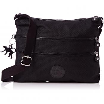 Kipling Women's Alvar Dots Black Shoulder Bag