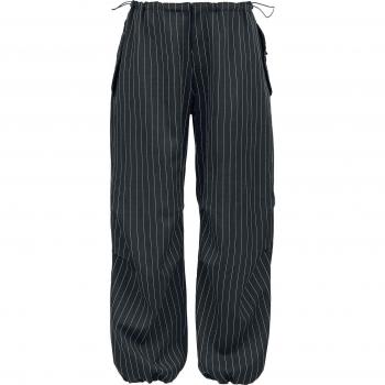 Black Raven Pinstripe Trousers