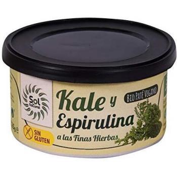 Solnatural Pate Kale-Espirulina 125Gr
