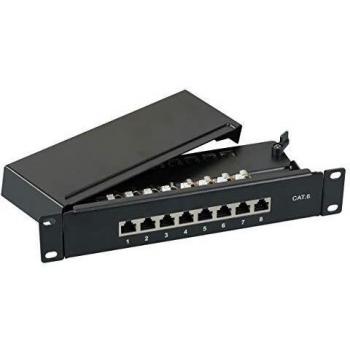EFB-Elektronik Mini-Patchpanel STP 8xRJ45 Cat.6, 10