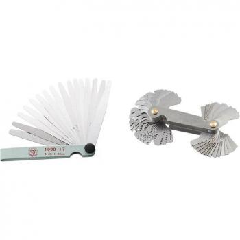 Plata Metálica Feeler Gauge Espacio Whitworth
