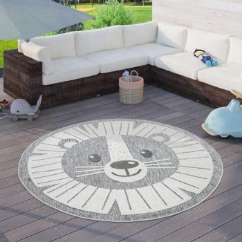 Tapis Extérieur Rond pour Enfants 200 cm