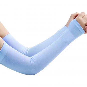 Ice Silk Arm Sleeves for Outdoor Activities