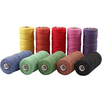 Ultra Thin Macramé Cord – 315 m, 1 mm, 12/12 Quality