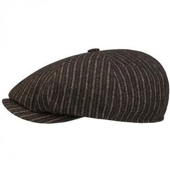 Stetson 8-Panel Woolen Flat Cap