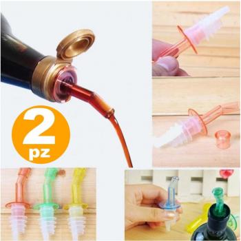 Beccucci bottiglia dosatore olio/aceto – set 2 unità