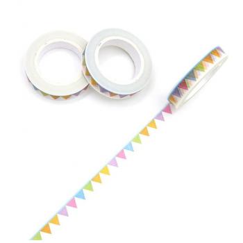 Cinta de Papel 10 m × 8 mm Washed Office Adhesivo