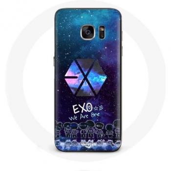 Capuchon Galaxy S6 « We Are One - Exo logo »