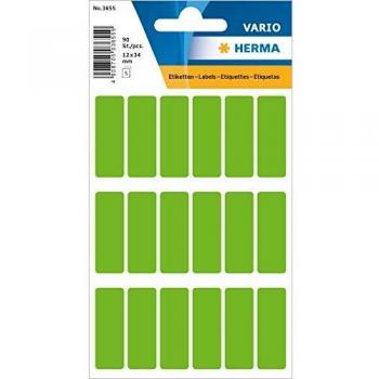 Herma 12x34mm Green Multi-Purpose Labels