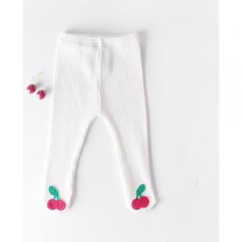 Newborn Cherry Bottomed Leggings