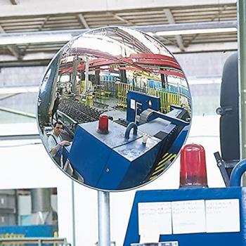 Detective-X Indoor Safety Mirror | 400 mm Diameter | Indoor Convex Mirror