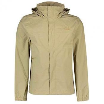 The North Face Herren Resolve 2 Reißverschluss-Regenjacke Beige L