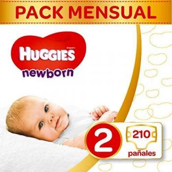 Huggies Neugeborenen Windeln Größe 2, 3-6 kg, 210 Stück, Großpackung