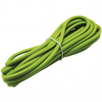 Cable Decorativo de Tela 2x0.75 mm 5 Metros Verde