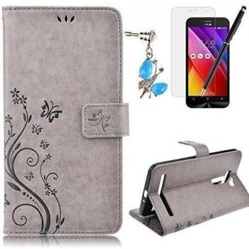 Funda de Cuero con Soporte para ASUS ZenFone 2 Laser ZE601KL