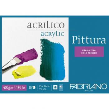 Blocco Fabriano 400 g grana fine 25x35 cm