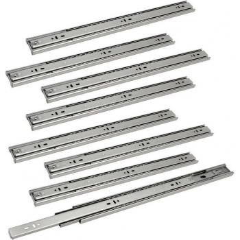 EstraSwan 1‑10 Guide per Cassetti – 250 mm, 35/45 kg, Cuscinetti a Sfera